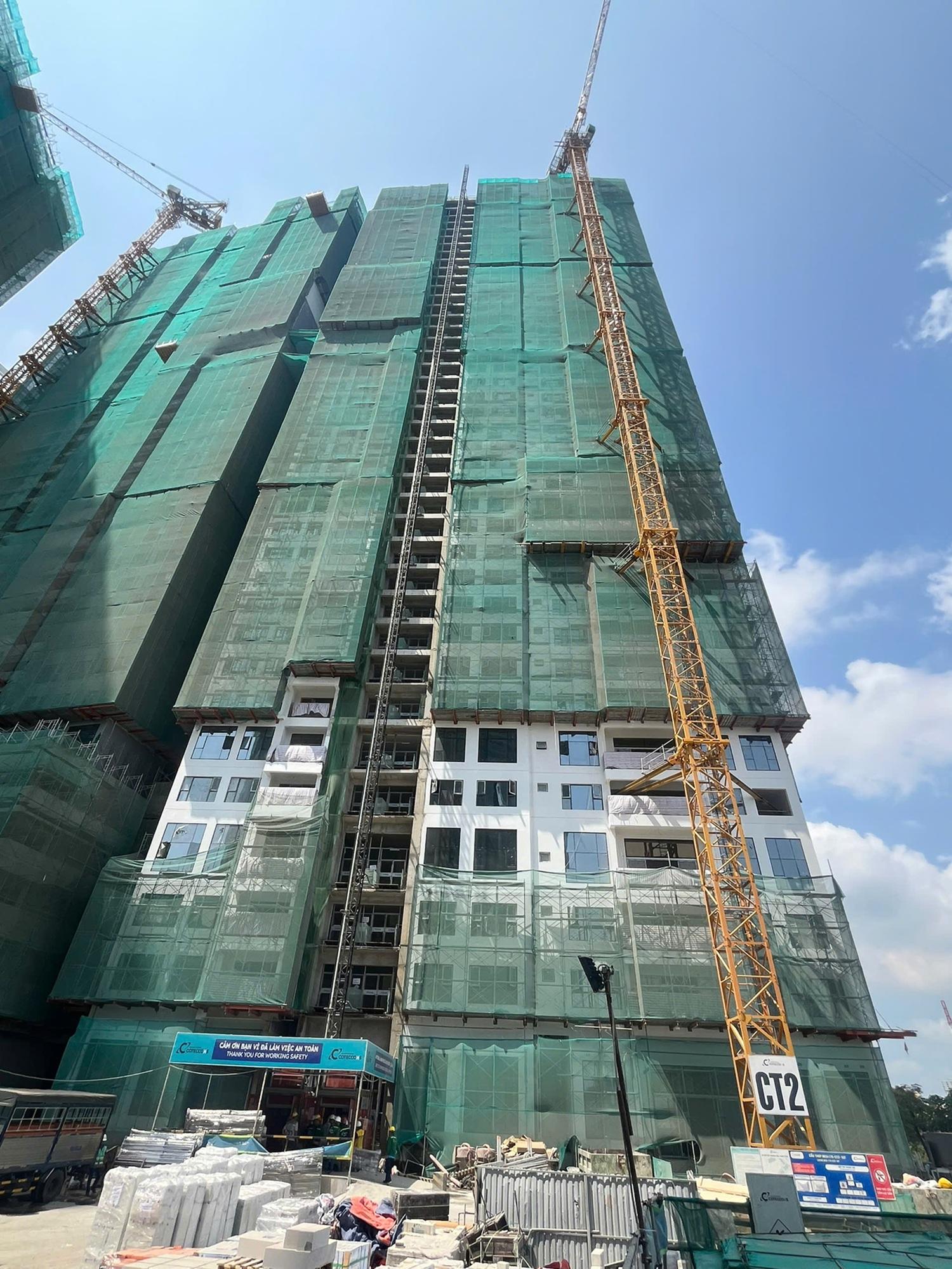 6. Hoàn thành công tác bê tông dầm sàn Tầng TF, RF tại Tháp 11.