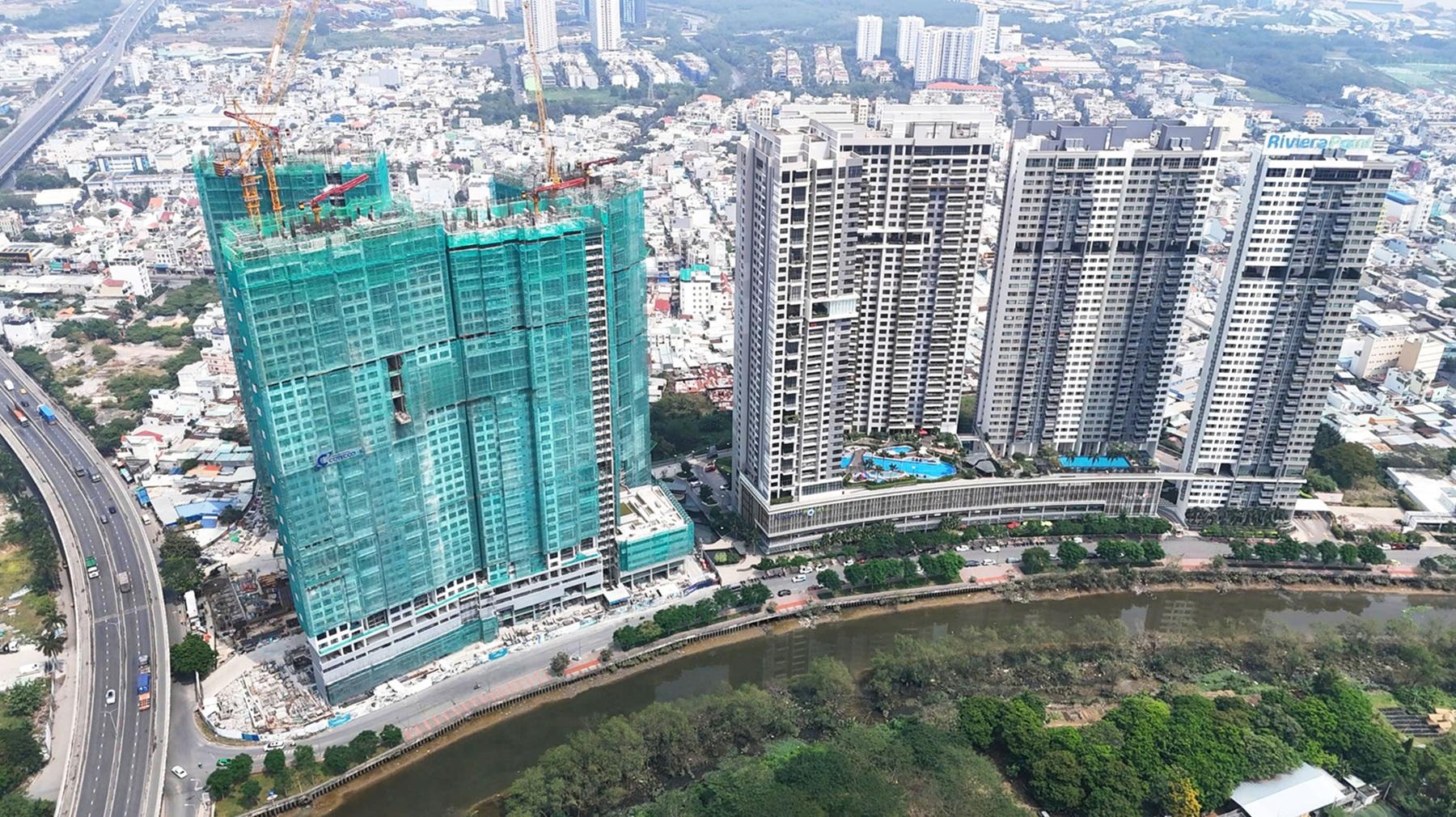 1. Toàn cảnh dự án nhìn từ cầu Phú Mỹ
