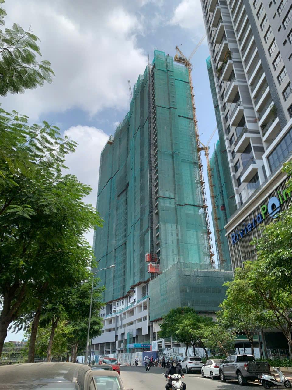 5. Hoàn thành công tác bê tông dầm sàn Tầng 41, TF, RF tại Tháp 10.