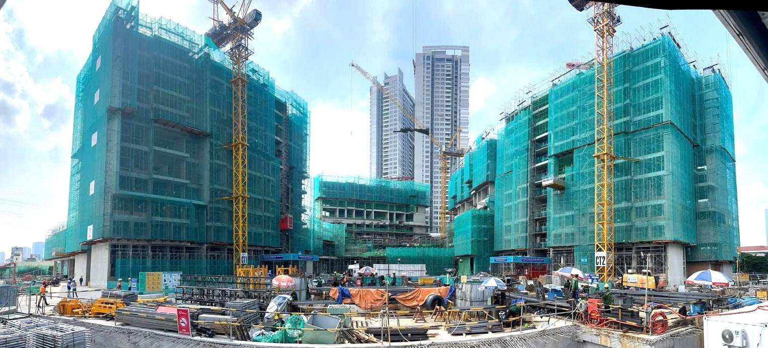 3. Toàn cảnh dự án nhìn từ cầu Phú Mỹ.