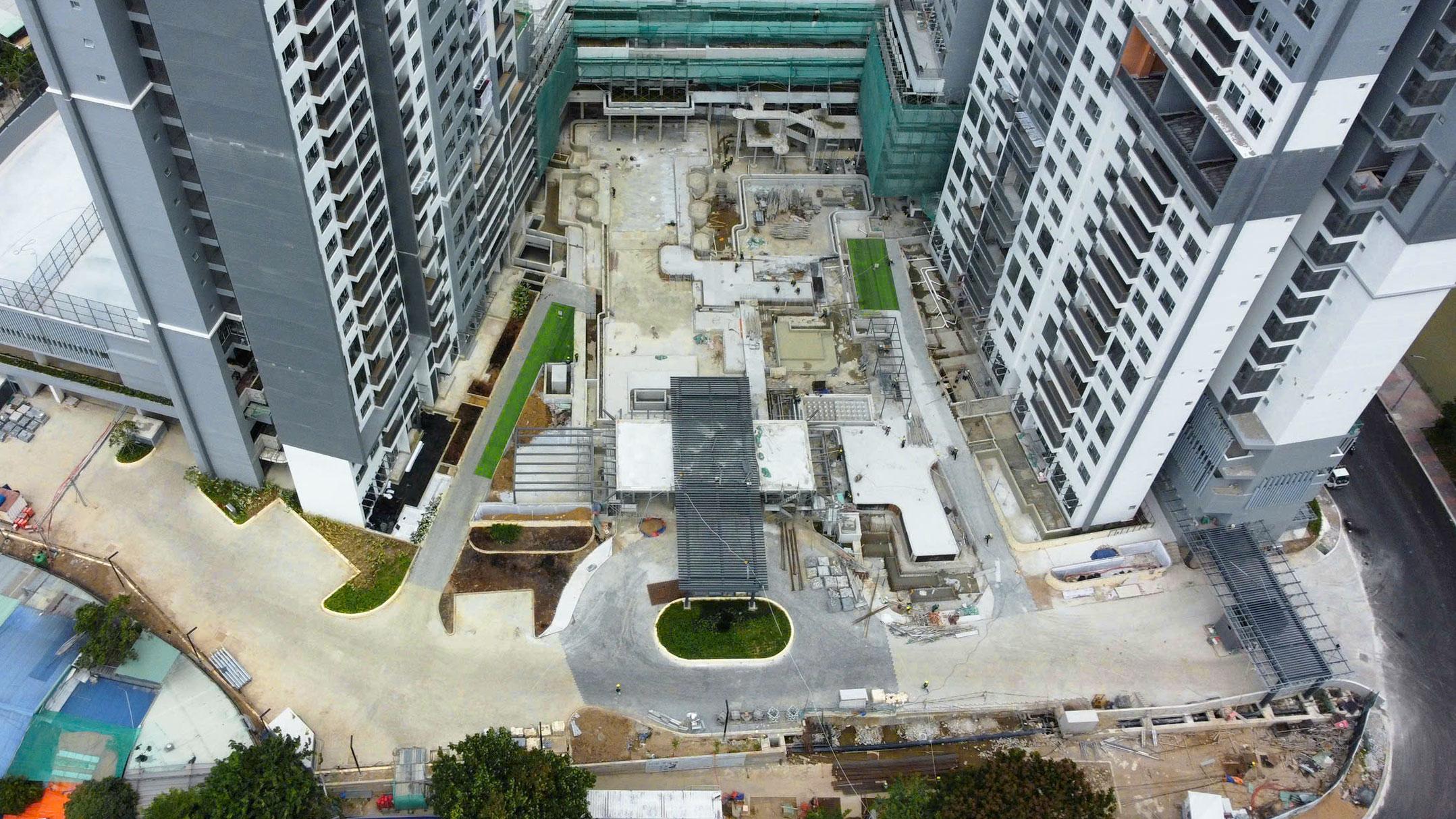 4. Khu vực tiện ích chung tại tầng trệt