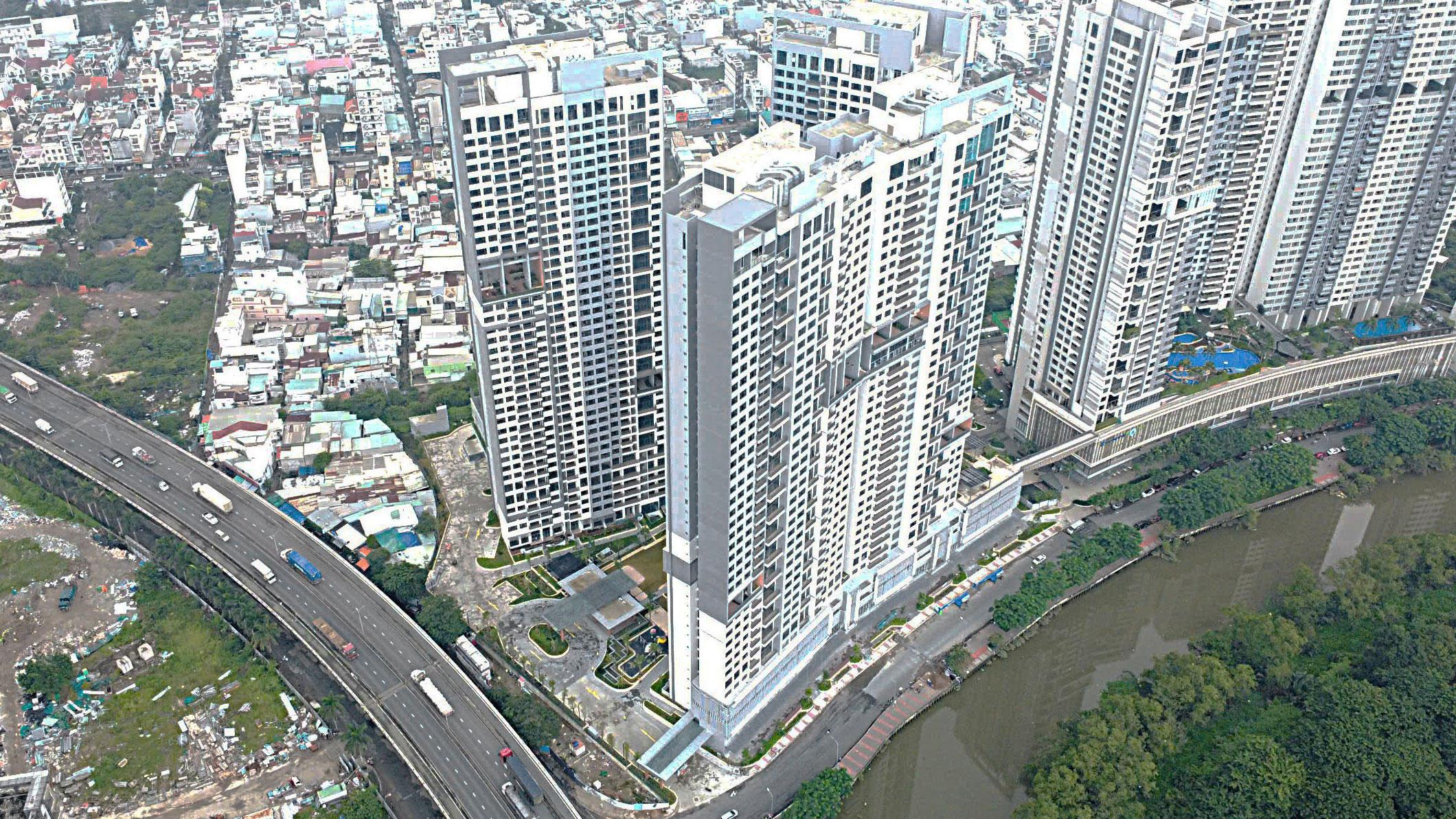 1. Toàn cảnh dự án nhìn từ cầu Phú Mỹ