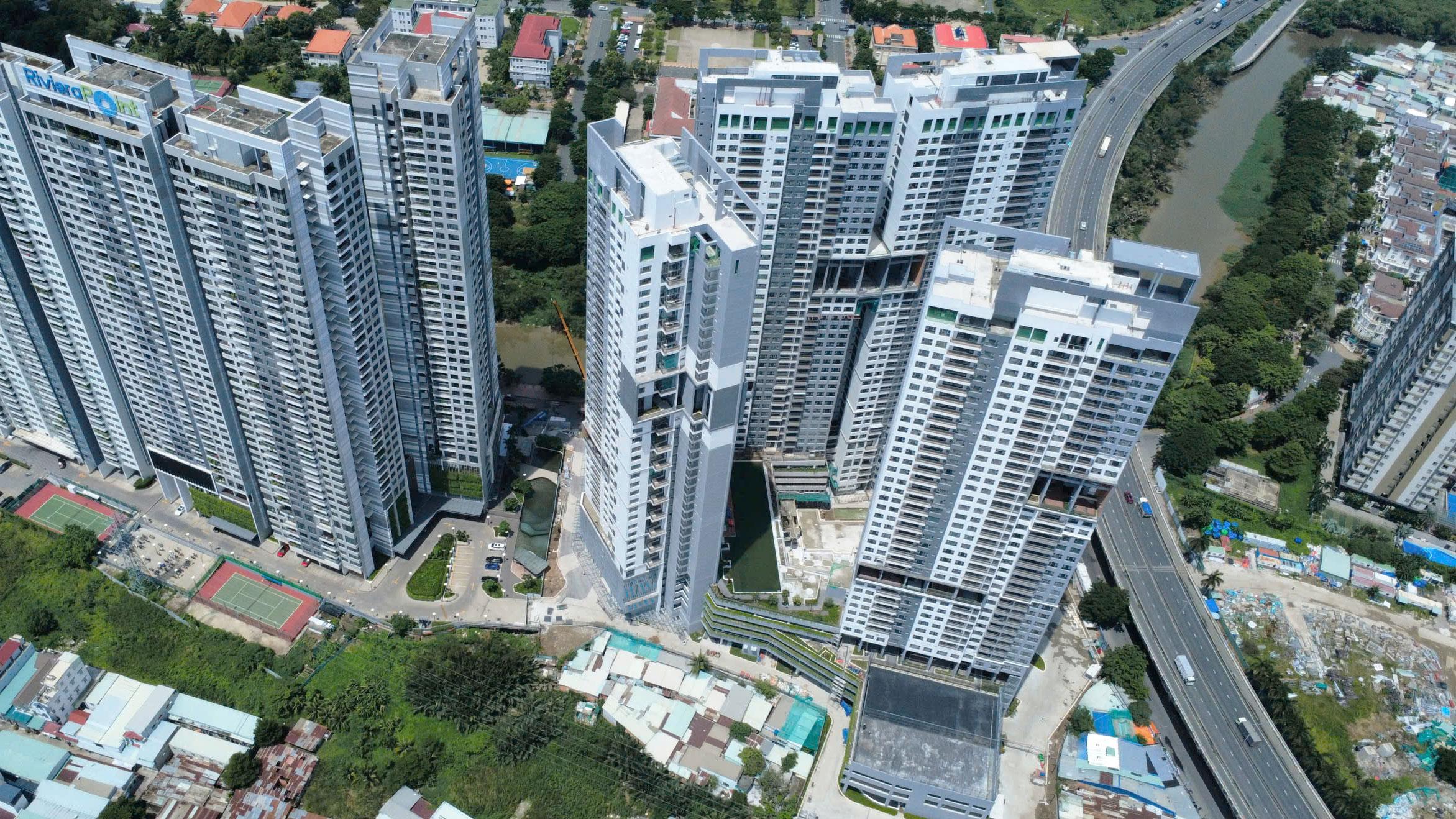 4. Toàn cảnh dự án nhìn từ đường Huỳnh Tấn Phát.